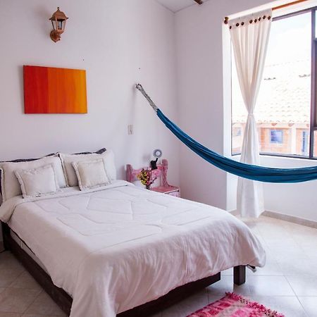 Family Host Hostel Villa de Leyva Buitenkant foto