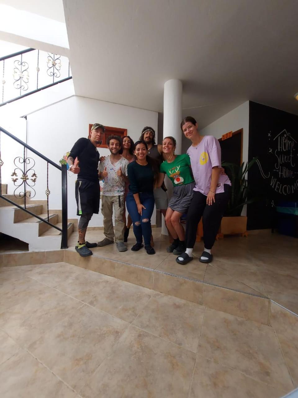 Family Host Hostel Villa de Leyva Buitenkant foto