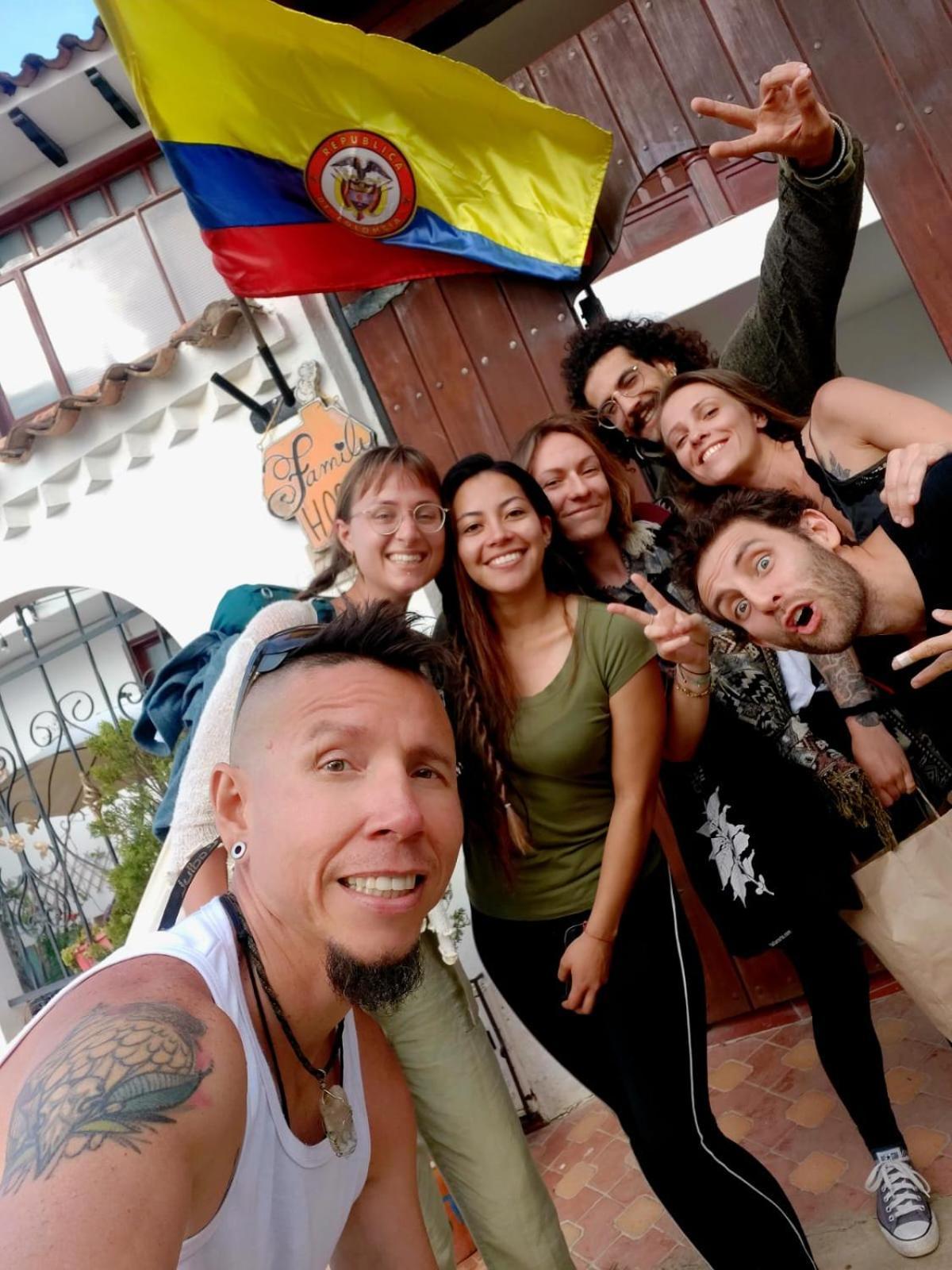 Family Host Hostel Villa de Leyva Buitenkant foto
